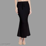 Polycotton fishcut saree shapewear petticoat, comfortable and breathable for women. Solid net, easy movement design, available in sizes 26-38 (waist 26in-38in, length 37in), made in India