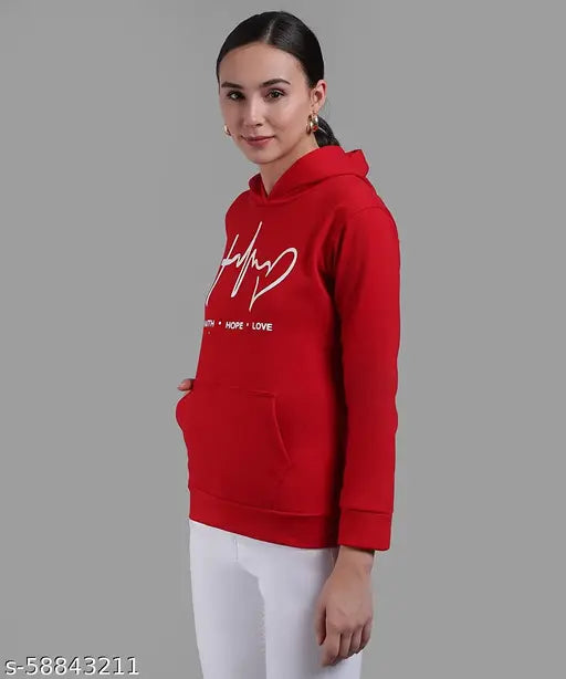 Cotton blend sweatshirt for girls aged 11-15, solid color design from India