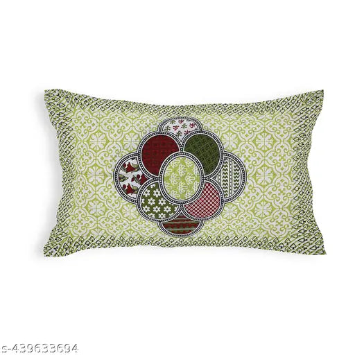 Soft pink Jaipuri printed cotton single bedsheet with 1 pillow cover, perfect for adult mild winter use, 180 thread count, India origin