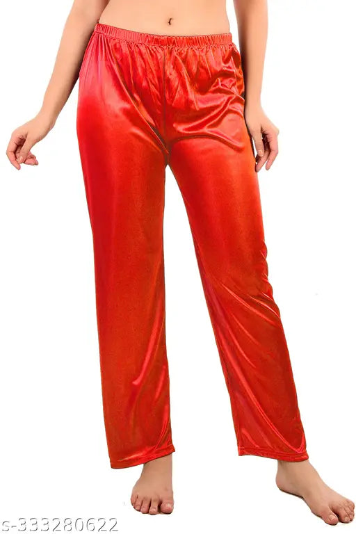 Soft satin maxi pyjama for women, comfortable sleepwear in sensuous satin fabric, perfect nightwear for special moments