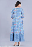 Rayon print Anarkali Kurti outfits - Trendy, comfortable, and suitable for everyday wear. Indian-made