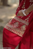 Maroon Georgette Dhoti Kurta Set with Embroidered Dupatta - Traditional Indian outfit for kids festive parties, wedding celebrations, or everyday wear. Sizes from 3-4 Years to 14-15 Years. Made in India