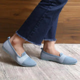 Textile loafers for women, printed SUPEX Bellies, closed back in sizes IND-4 to IND-9