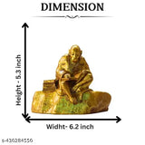 Resin Hanuman Ji statue, 7cm x 13cm x 4cm, Indian Lord Hanuman home decor item for gift
