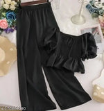 Poly crepe solid-colored women's jumpsuit from India, short sleeves, S-XL sizes available