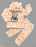Printed cotton winter hoodie for kids aged 1-2 to 3-4 years, featuring WEYER BOY AND GIRL collection design