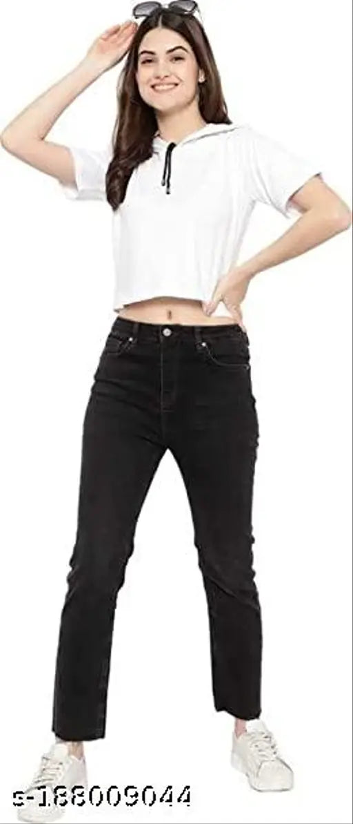 Women's cotton multipurpose hoody, solid-colored short sleeve top, various sizes available from S to XXL, origin India