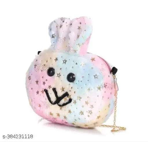 Floral fabric mini sling bag for kids, free size, perfect accessory for children