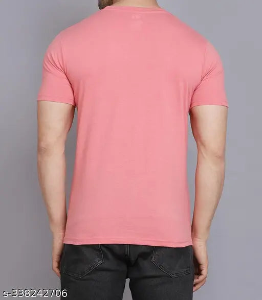 Cotton blend WOOSTRO t-shirt combo by CRYPTIC, printed design, short sleeves, lightweight & breathable