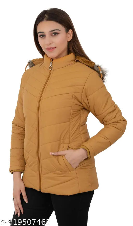 Nylon Hiwadi jacket for women and girls, solid color with long sleeves, available in S, M, L, XL, XXL