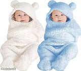 Aakriti Soft 100% cotton thicken cocoon wrap blankets, warm and breathable for newborns 0-9 months