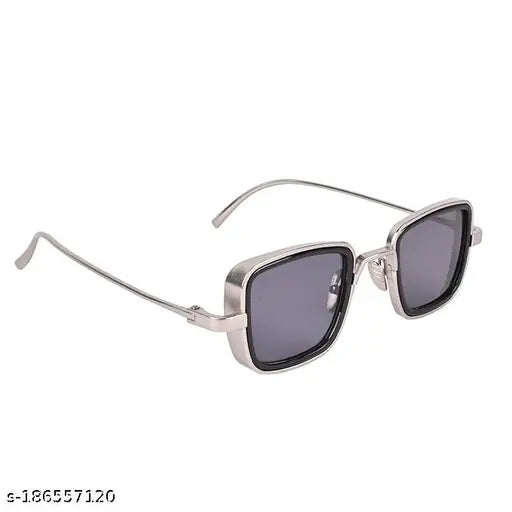 Kabir Singh-inspired, adjustable cotton baseball cap and sunglasses combo pack for boys in embroidered design. Made in India." (107 characters)