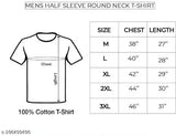 KWIK TEES FASHIONS printed owl cotton T-shirt for men's short sleeves, size M (38"x27")