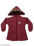 Nylon solid jacket for kids, patterned in vibrant Indian design - 18-24 months size