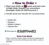 Customize name PU wallet for men, textured pattern, 4 compartments, free size (9cm x 10cm), India origin