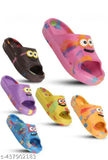 Trendy Minnion print EVA kids slipper. Pack of 1 for toddlers and young children. Made in India