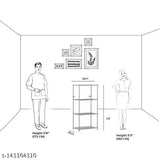Modern stainless steel net kitchen rack, multipurpose corner solution for maximum functionality