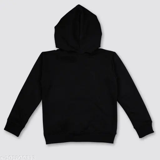 Wool unisex kids hoodie, full sleeve with printed net design. Keeps kids warm during winter season