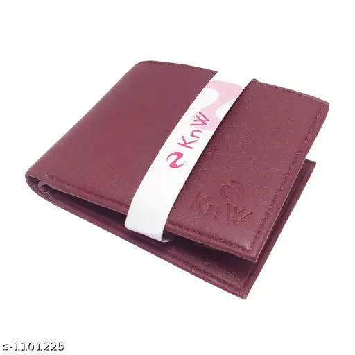 Textured faux leather wallet, gorgeous men's stylish accessory for essentials, free size wallet from India