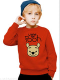 Cotton blend kids winter unisex sweatshirt combo in printed net pattern, suitable for ages 2-13