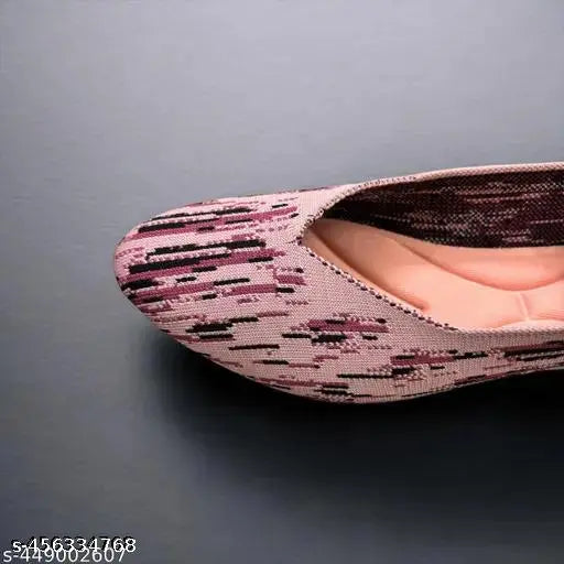 Royal Bellies canvas ballet flats for girls & women, premium Zara 1 RGold dailywear in multiple sizes (IND-5, IND-6, IND-7, IND-8), Indian origin