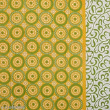 Jaipuri Print Cotton Double Bedsheet, vibrant ethnic motifs, Made in Rajasthan