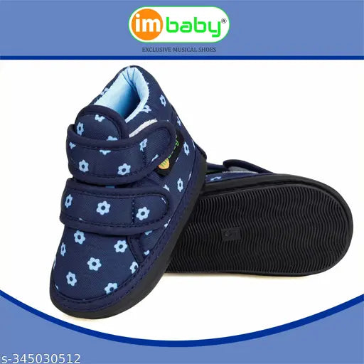 Im Baby Chu Chu Sound Flower Print shoes for Baby Girls and Boys