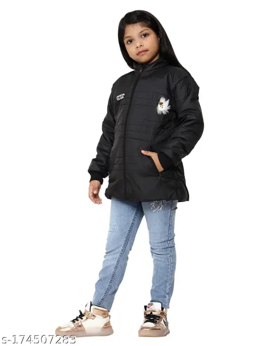 Nylon Tinkle Comfy Girls Jackets & Coats, solid pattern for toddlers 0-12 years, Indian origin
