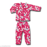 Orange, Megenta, Green high-neck woolen newborn set by All Originals - premium quality, vibrant colors, practical design for winter wear