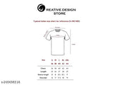 Bold Printed Polyester T-Shirt by Meerychirstman, India. Short sleeves, eye-catching design." (124 characters)