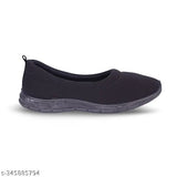 Blacky canvas loafers, solid black PVC toe and sole, Indian origin