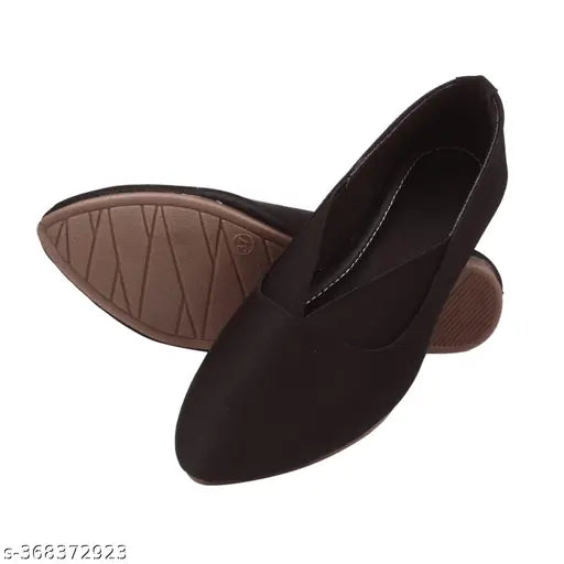 Patent leather SANU Women's Bellie ballerinas - stylish and versatile flats for women and girls, embellished design on slip-on footwear