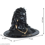 Meditating Buddha statue, plastic, multi-colored, home decor, Indian idol