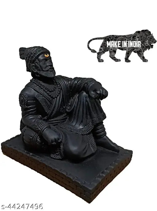 Shirdi Sai Baba religious idol, handcrafted in India, 9 cm x 9 cm x 6 cm size, suitable for car art