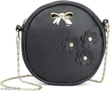 Leather sling bag combo pack: Quilted black and white crossbody bags for women, India-made, soft and durable leather