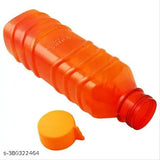 Orange, unbreakable, jumbo size premium plastic water bottle (900 ml), wide-screwed cap for active lifestyle