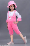 New pink wool winter dress for kids (self-design net) - cozy and fashionable