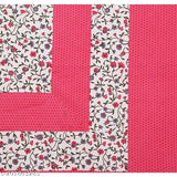 Multicolor Jaipuri 100% cotton bedsheet with 2 pillow covers, featuring floral prints. Ideal for summer seasons and adult use