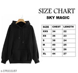 Black fleece hoodie for women, premium quality, stretchable fabric, unique collection