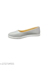 Grey synthetic slip-on sneakers for women's and girls' everyday use, perfect for school, college, or wedding parties from BALLYFOOTS