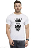 Stylish casual polyester t-shirt for men - 100% polyester, lightweight, breathable, comfortable, India origin