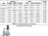 Grey dupion silk lehenga cholis with embroidered super net dupatta from Queenpin Enterprise Festive Collection, suitable for festive occasions and birthday celebrations, available in various sizes (12-18 months - 7-8 years). Indian origin
