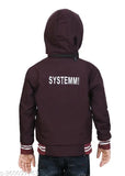 Nylon long-sleeve jacket for boys, trendy Cutiepie design, 6-7 years size from India