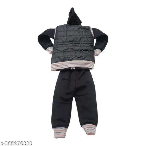 Cotton blend full sleeve kids bomber jacket (pack of 1), solid colored winter wear for boys in sizes from 0-3 Months to 3-4 Years. Made in India