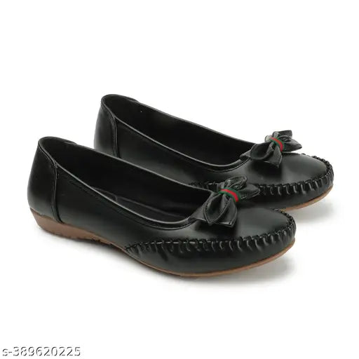 Mesh loafer for women, embellished ballerinas in premium leather - comfortable and stylish footwear for fashion-conscious ladies