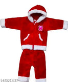 Woolen solid-color kids pajama set, long sleeves for 0-3 months