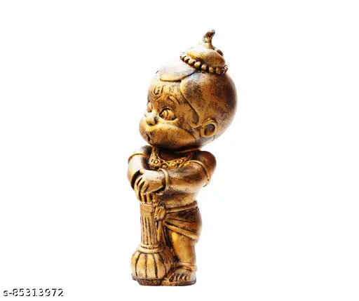 Resin Lord Hanuman ji idol, big size, handcrafted, Indian origin - spiritual home decor item for gift, office or temple