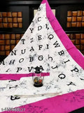 Pure cotton printed ethnic saree set, semi-stitched blouse, 6.5m total length, free size, traditional Indian wear, formal/casual occasion