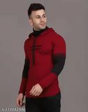 Cotton blend hoodie combo 3: men's and boys' summer hooded t-shirts with masks, 90% off