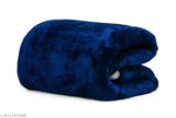 Navy Blue Fur Ac Blanket for Kids, lightweight and breathable organic cotton muslin, perfect for swaddle and multiple uses